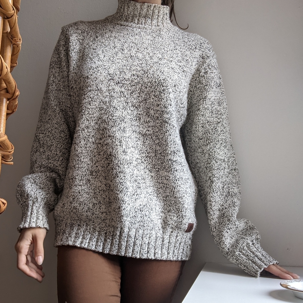 Roots oversized knit sweater